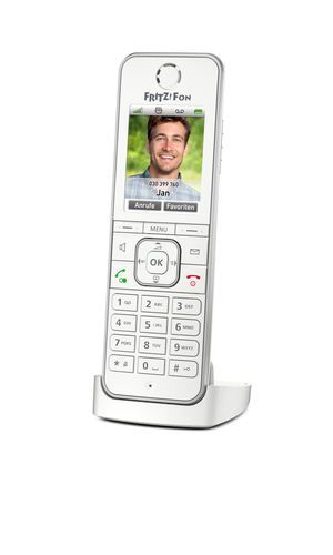 Bild von FRITZ!Fon C6 DECT-Telefon Anrufer-Identifikation Weiß