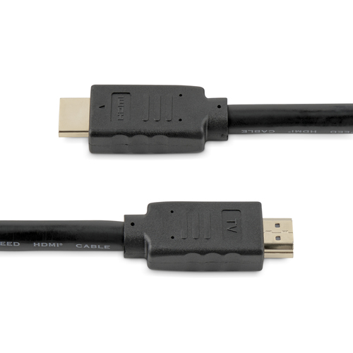 Bild von StarTech.com 10 m HDMI 2.0-Kabel - 4K 60 Hz Active HDMI-Kabel - CL2 für In-Wall-Installation - Langlebiges Hochgeschwindigkeits-UHD-HDMI-Kabel - HDR, 18 Gbit/s - St/St - Schwarz