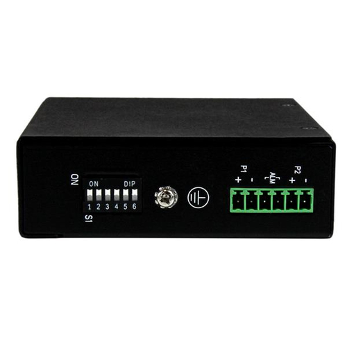 Bild von StarTech.com 5 Port Unmanaged Industrieller Gigabit Ethernet Switch - Hutschienen- / Wandmontierbar