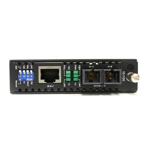 Bild von StarTech.com LWL / Glasfaser 10/100 Mbit/s Ethernet SC Medienkonverter 2 km