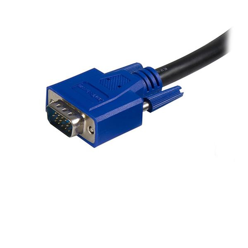 Bild von StarTech.com 1,8m USB VGA KVM 2-in-1 Kabel für KVM Switch