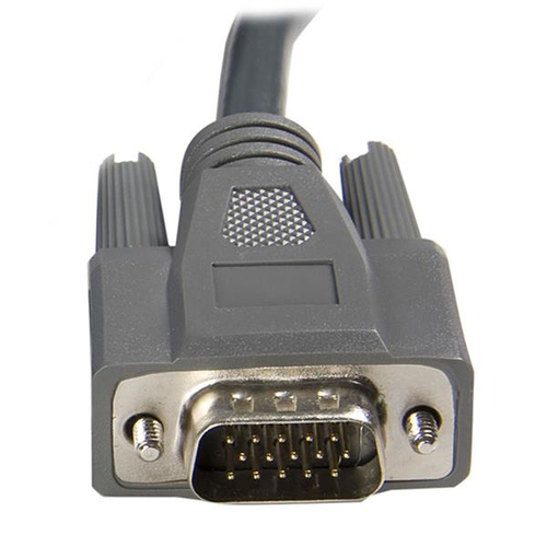 Bild von StarTech.com 3 m ultradünnes USB VGA 2-in-1-KVM-Kabel