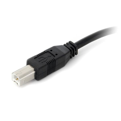 Bild von StarTech.com 10m Aktives USB 2.0 A auf B Kabel - Stecker/Stecker - Schwarz