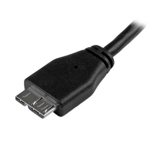 Bild von StarTech.com 15cm schlankes SuperSpeed USB 3.0 A auf Micro B Kabel - St/St