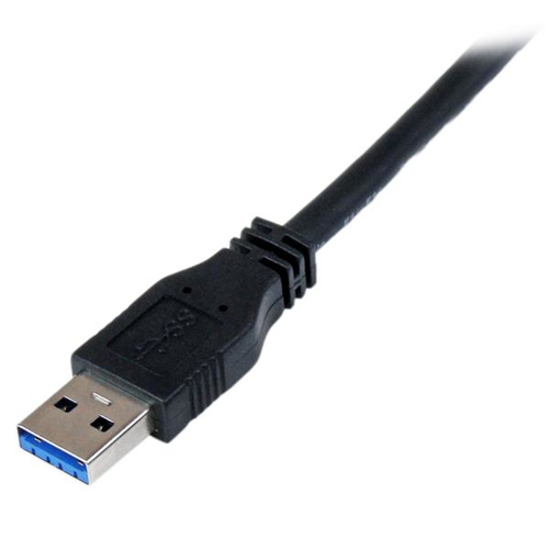 Bild von StarTech.com 1m zertifiziertes USB 3.0 SuperSpeed Kabel A auf Micro B - Schwarz