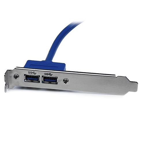 Bild von StarTech.com 2 Port USB 3.0 A Buchse Slotblech Adapter