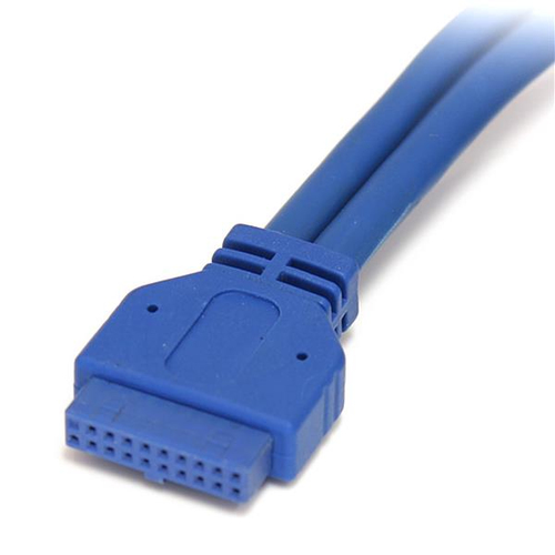 Bild von StarTech.com 2 Port USB 3.0 Pinheader Kabel - USB A auf Mainboard Header Kabel - Bu/Bu