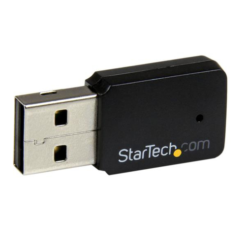 Bild von StarTech.com USB 2.0 AC600 Mini Dual Band Wireless-AC Wlan Adapter - 1T1R 802.11ac WiFi Netzwerkadapter