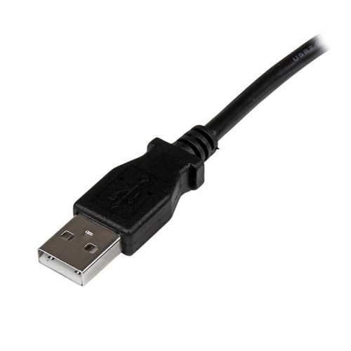 Bild von StarTech.com 2m USB 2.0 A auf B Kabel rechts gewinkelt - St/St