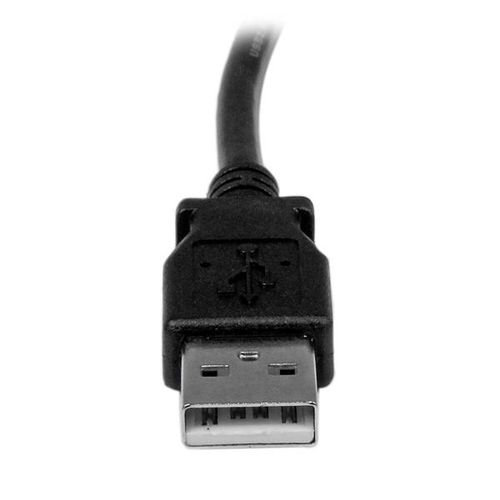 Bild von StarTech.com 2m USB 2.0 A auf B Kabel rechts gewinkelt - St/St