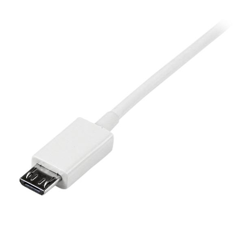 Bild von StarTech.com 1m USB 2.0 A auf Micro USB B Kabel - Weiß