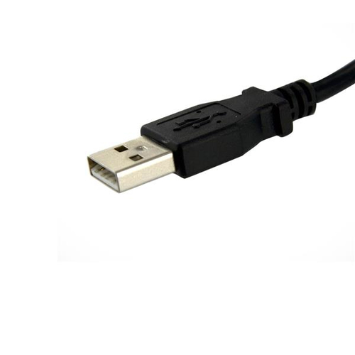 Bild von StarTech.com 30cm USB A auf A Blendenmontage Kabel - Bu/St