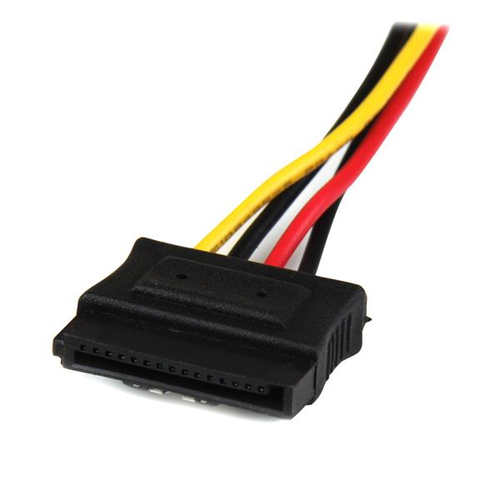 Bild von StarTech.com 30 cm 4-Pin LP4 auf SATA Y-Stromkabel - Molex zu Serial-ATA Splitter Y-Kabel