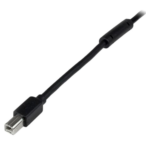 Bild von StarTech.com 20m aktives USB 2.0 A auf B Kabel - Stecker/Stecker