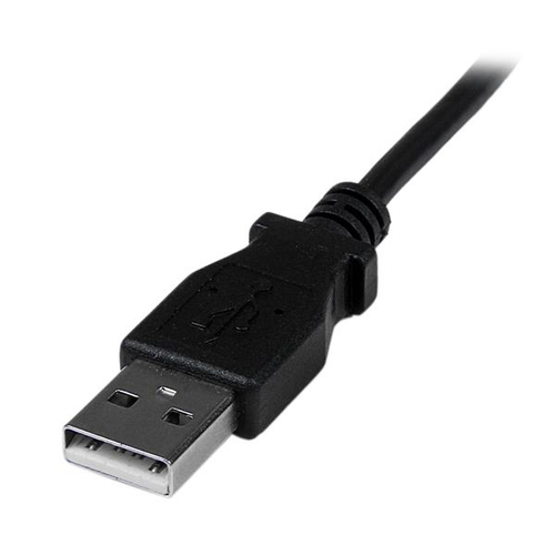 Bild von StarTech.com 2m USB auf Mini USB Anschlusskabel abgewinkelt - USB A zu Mini B Kabel