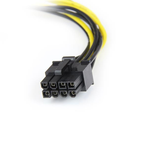 Bild von StarTech.com 15cm LP4 auf 8-Pin PCI Express Grafikkarten Stromkabel