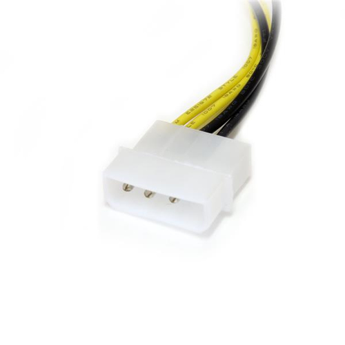 Bild von StarTech.com 15cm LP4 auf 8-Pin PCI Express Grafikkarten Stromkabel