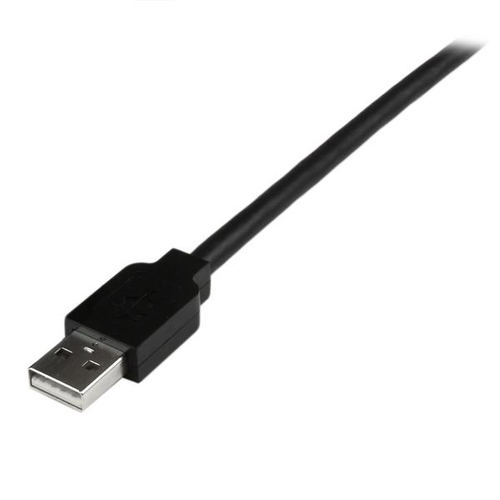 Bild von StarTech.com 15m USB 2.0 Kabel aktiv mit 4 Port USB Hub