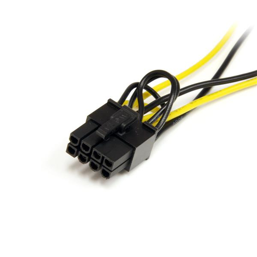 Bild von StarTech.com 15cm SATA Strom auf 8 pin PCI Express Grafikkarten Stromkabel - PCIe Y-Kabel Adapter