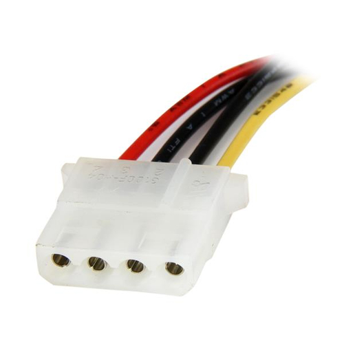 Bild von StarTech.com 30cm SATA auf Molex LP4 Stromadapter - Bu/St