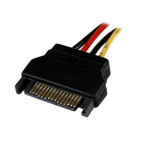 Bild von StarTech.com 30cm SATA auf Molex LP4 Stromadapter - Bu/St