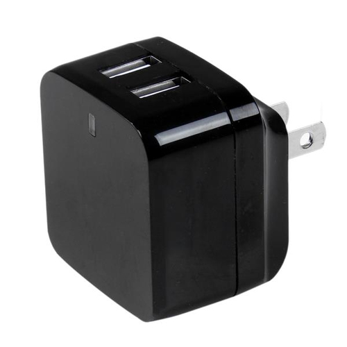 Bild von StarTech.com 2 Port USB Ladegerät / Netzteil - 2-fach Ladestecker 17 Watt / 3.4 Amp - Reiseladegerät