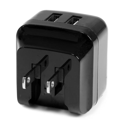 Bild von StarTech.com 2 Port USB Ladegerät / Netzteil - 2-fach Ladestecker 17 Watt / 3.4 Amp - Reiseladegerät