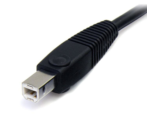 Bild von StarTech.com 1,8m 4-in-1 USB DisplayPort KVM-Switch Kabel mit Audio und Mikrofon