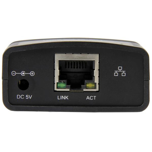 Bild von StarTech.com 10/100 Mbit/s Ethernet auf USB 2.0 Netzwerk LPR Printserver