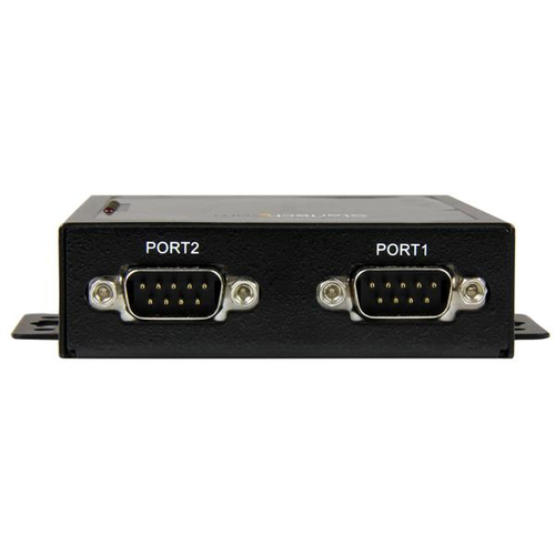 Bild von StarTech.com 2 Port Seriell auf IP Geräte Server - RS232 - Metall und Montierbar