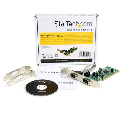 Bild von StarTech.com 2 Port Serielle RS422/485 PCI Schnittstellenkarte mit 161050 UART