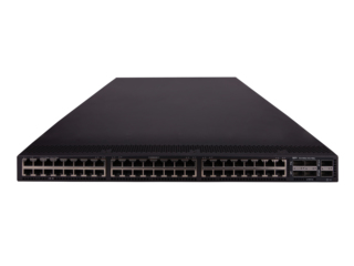 Bild von Hewlett Packard Enterprise FlexFabric 5940 48xGT 6QSFP28 Managed L2/L3 10G Ethernet (100/1000/10000) 1U Schwarz