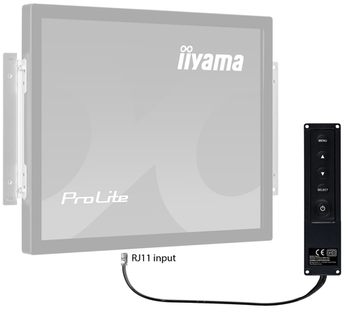 Bild von iiyama RC TOUCHV01 Fernbedienung Kabelgebunden Monitor Drucktasten