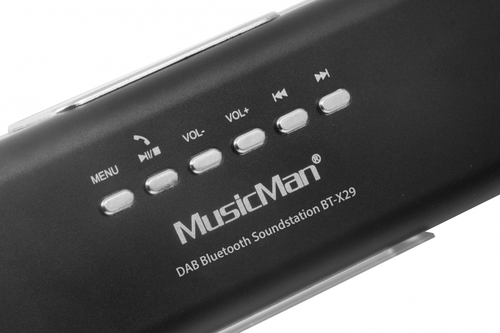 Bild von Technaxx MusicMan BT-X29 Tragbarer Mono-Lautsprecher Schwarz 6 W