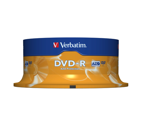 Bild von Verbatim 43667 4,7 GB DVD-R 25 Stück(e)