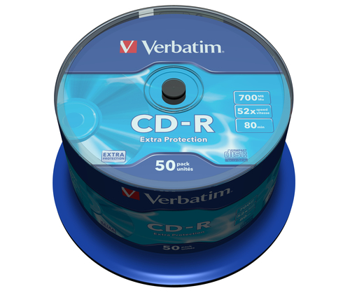 Bild von Verbatim CD-R Extra Protection 700 MB 50 Stück(e)
