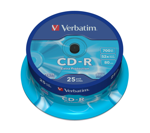 Bild von Verbatim CD-R Extra Protection 700 MB 25 Stück(e)
