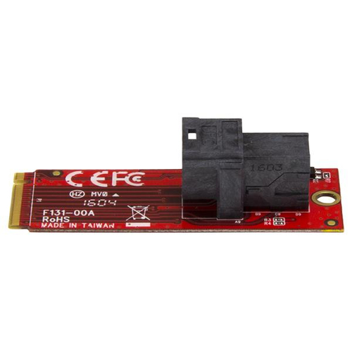 Bild von StarTech.com U.2 (SFF-8643) auf M.2 PCI Express 3.0 x4 Adapterkarte für 2,5&quot; U.2 NVMe SSD