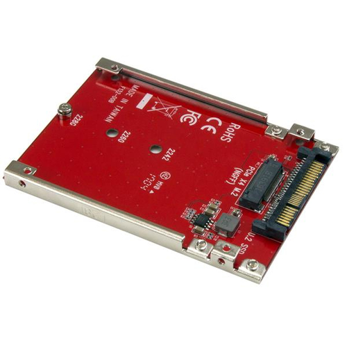 Bild von StarTech.com M.2 auf U.2 (SFF-8639) Host Adapter für M.2 PCIe NVMe SSD