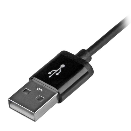 Bild von StarTech.com 1m USB auf Lightning Kabel - High Speed Ladekabel für iPhone / iPad / iPod - Hochgeschwindigkeits- Lightning Kabel - Apple MFi-zertifiziert - Schwarz