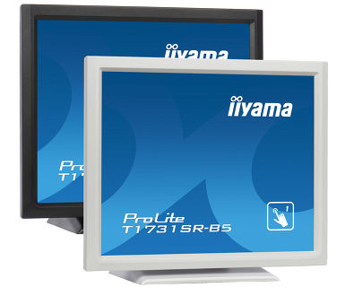 Bild von iiyama ProLite T1731SR-W5 Computerbildschirm 43,2 cm (17 Zoll) 1280 x 1024 Pixel TN Touchscreen Weiß