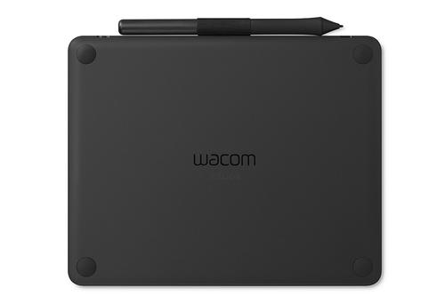 Bild von Wacom Intuos S Grafiktablett Schwarz 2540 lpi 152 x 95 mm USB/Bluetooth