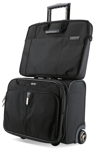 Bild von Acer Traveler Case XL Notebooktasche 43,9 cm (17.3 Zoll) Aktenkoffer Schwarz