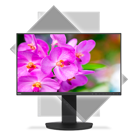 Bild von NEC MultiSync EA241F-BK 61 cm (24 Zoll) 1920 x 1080 Pixel Full HD LED Schwarz