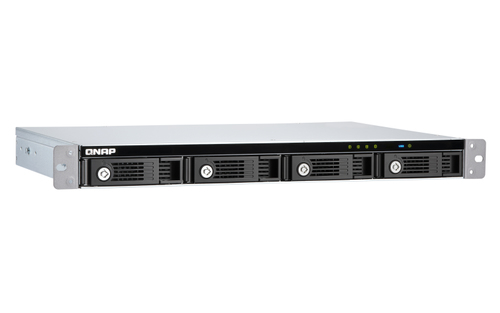 Bild von QNAP TR-004U Speicherlaufwerksgehäuse HDD / SSD-Gehäuse Schwarz, Grau 2.5/3.5 Zoll