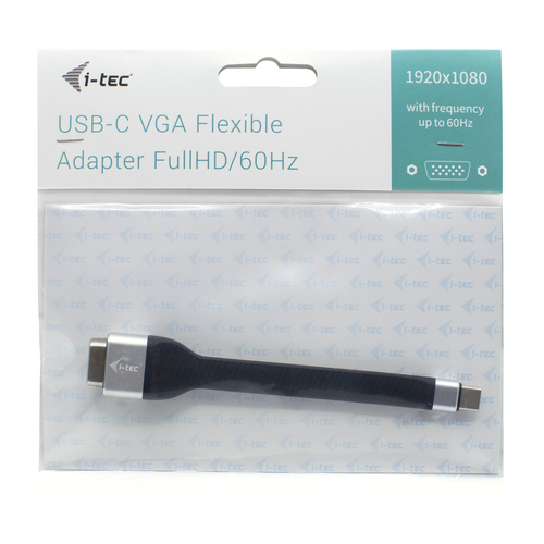 Bild von i-tec USB-C Flat VGA Adapter 1920 x 1080p/60 Hz