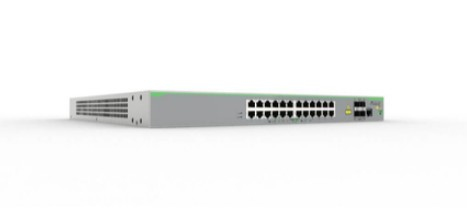 Bild von Allied Telesis AT-FS980M/28DP Managed L3 Fast Ethernet (10/100) Power over Ethernet (PoE) Grau