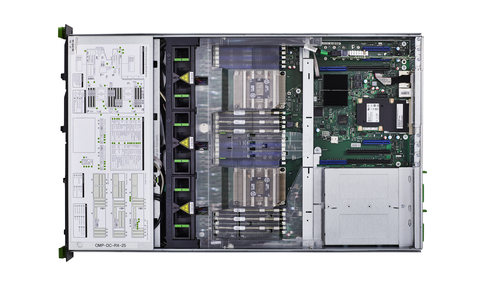 Bild von Fujitsu PRIMERGY RX2540 M5 Server Rack (2U) Intel® Xeon Silver 2,1 GHz 16 GB DDR4-SDRAM 800 W