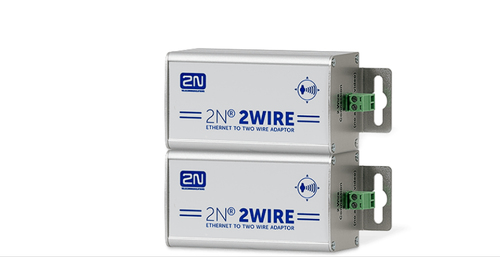 Bild von 2N Telecommunications 2WIRE-SET OF 2 ADAPTORS Signalumsetzer Aluminium, Metallisch
