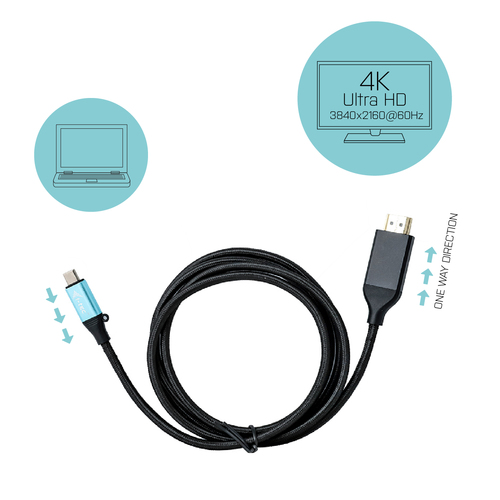 Bild von i-tec USB-C HDMI Cable Adapter 4K / 60 Hz 200cm